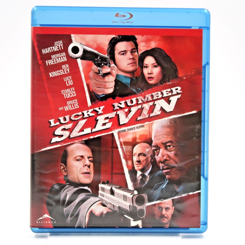 Lucky Number Slevin Blu-ray 2006 Josh Hartnett Morgan Freeman Bruce Willis